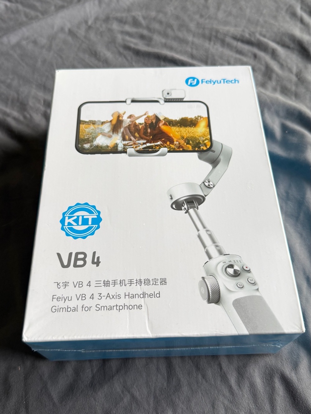 VB4 3-Axis Handheld Gimbal for Smartphone - Silver